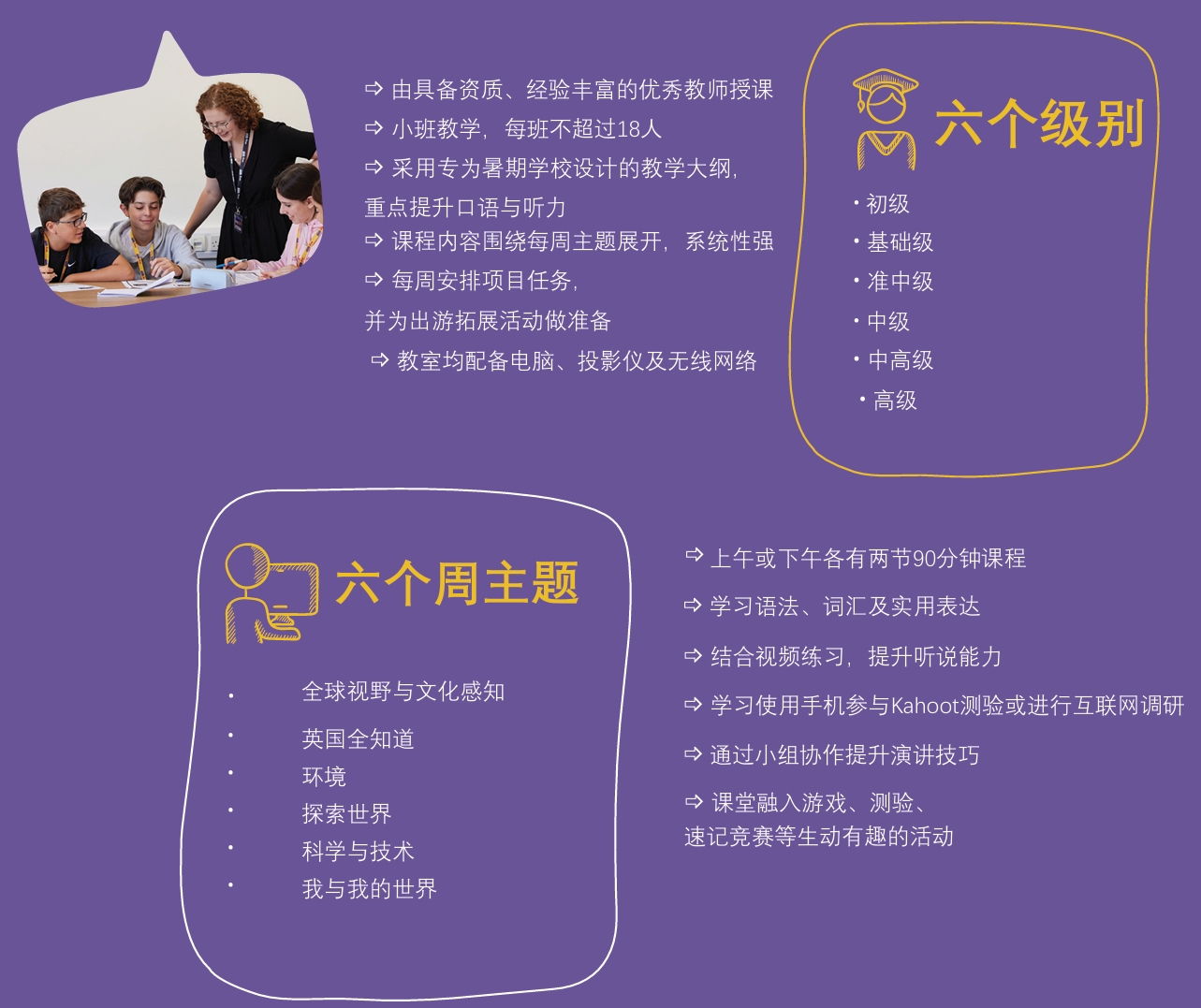 英国全外教全日制青少年暑假英语封闭训练课程